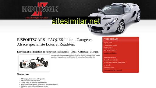 pjsportscars.fr alternative sites