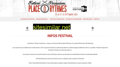 placeorythmes.fr alternative sites