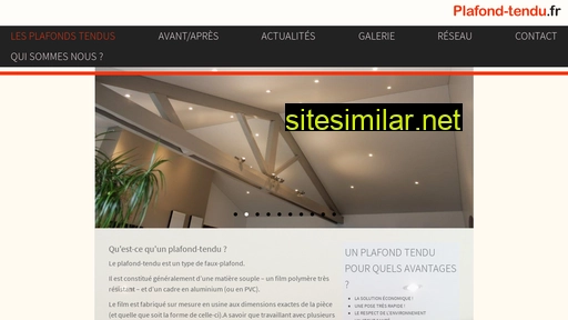 plafond-tendu.fr alternative sites