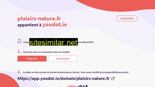 plaisirs-nature.fr alternative sites