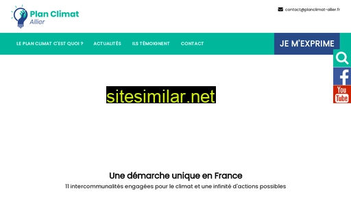 planclimat-allier.fr alternative sites