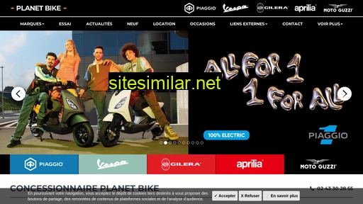 planet-bike.fr alternative sites