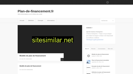 plan-de-financement.fr alternative sites