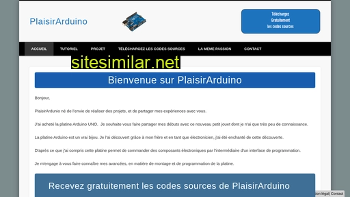 plaisirarduino.fr alternative sites