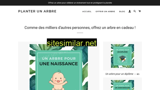 planterunarbre.fr alternative sites