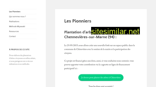 plantonsdesarbres.fr alternative sites