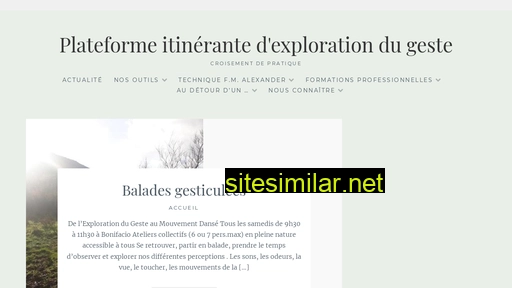 plateforme-explorationdugeste.fr alternative sites