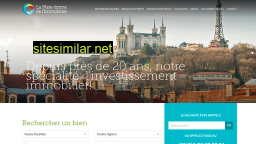 plateforme-immobilier.fr alternative sites