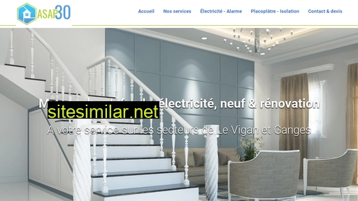 plaquiste-electricien-levigan.fr alternative sites