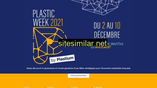plasticweek.fr alternative sites