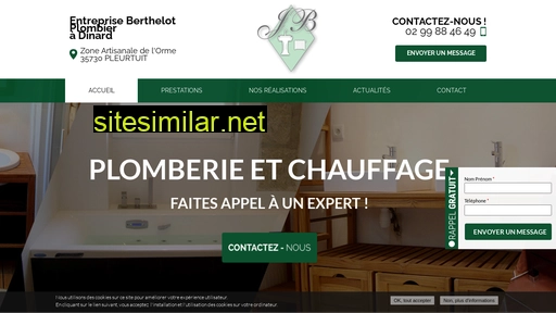 plomberie-chauffage-berthelot.fr alternative sites