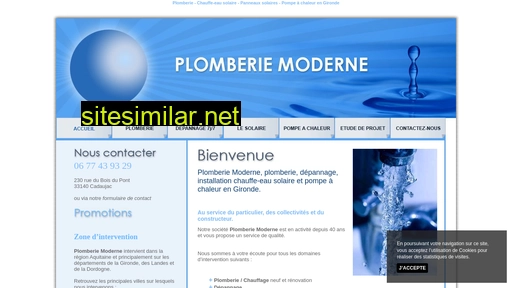 plomberie-moderne.fr alternative sites