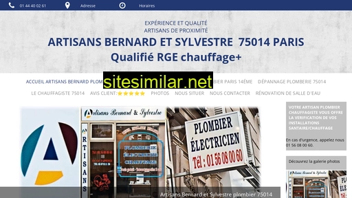 plombier-paris-14-artisan-bernard-sylvestre.fr alternative sites