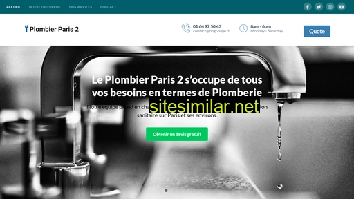 plombier-paris-2.fr alternative sites
