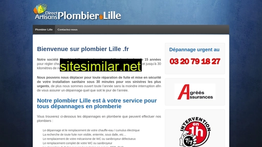 plombiers-lille.fr alternative sites