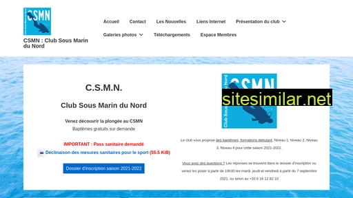 plongee-lille.fr alternative sites