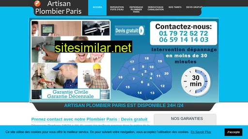 plombier-artisan-paris.fr alternative sites