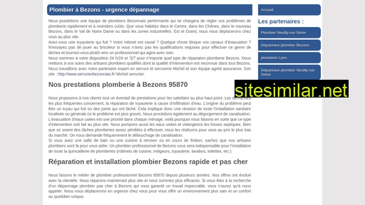 plombierbezonnais.fr alternative sites