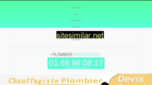 plombiermarcoussis.fr alternative sites