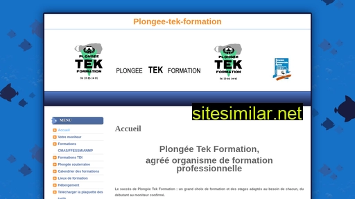 plongee-tek-formation.fr alternative sites