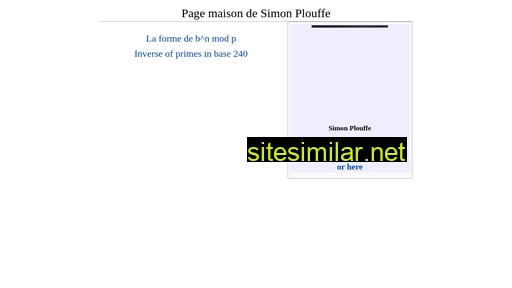 plouffe.fr alternative sites