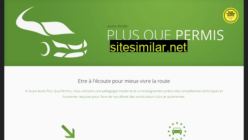 plusquepermis.fr alternative sites