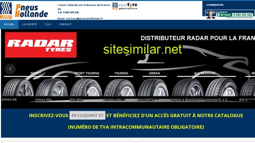 pneushollande.fr alternative sites