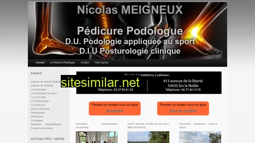 podologue-meigneux.fr alternative sites