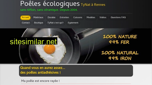 poele-ecologique.fr alternative sites