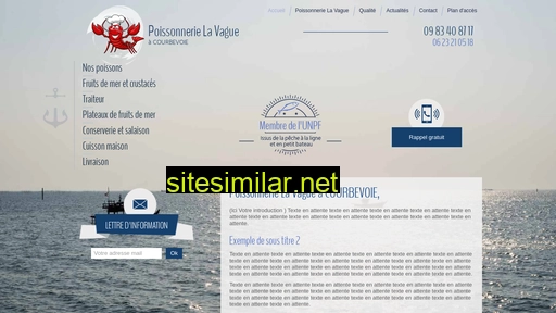 poissonnerie-lavague-92.fr alternative sites