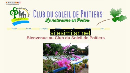 poitiers-naturisme.fr alternative sites