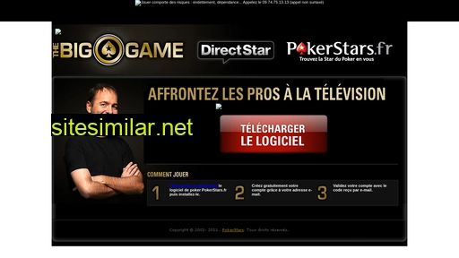 pokerbiggame.fr alternative sites