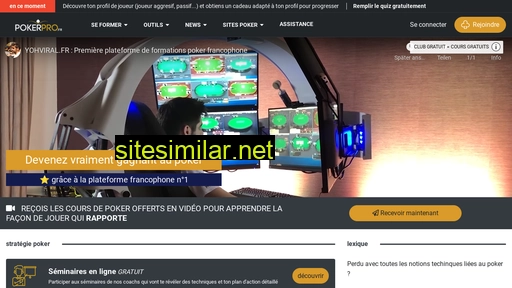 pokerpro.fr alternative sites