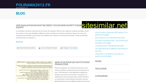 polirama2012.fr alternative sites