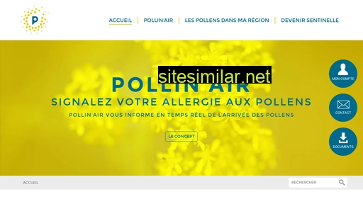 pollinair.fr alternative sites