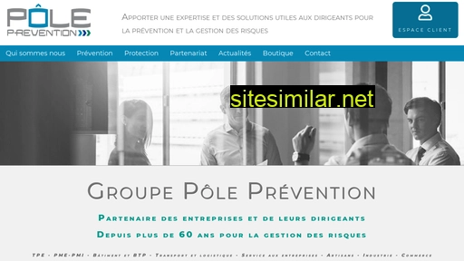 Pole-prevention similar sites
