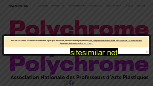Polychrome-edu similar sites