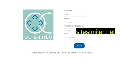 Polyclinique-saint-roch similar sites