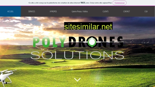 Polydrones-solutions similar sites