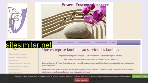 pompes-funebres-villaret.fr alternative sites