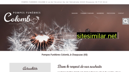 pompesfunebrescolomb.fr alternative sites