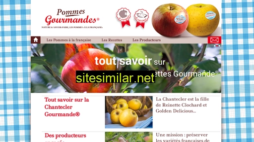 pommes-gourmandes.fr alternative sites