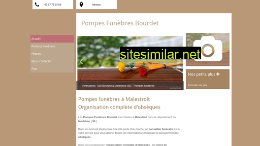 pompes-funebres-bourdet-malestroit.fr alternative sites