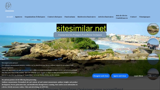 pompesfunebres-oceanes.fr alternative sites