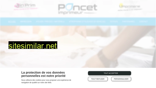 poncet-imprimeur.fr alternative sites