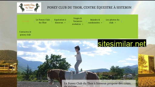 poneyclubduthor.fr alternative sites