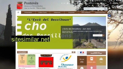 ponteves.fr alternative sites