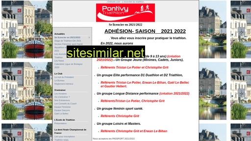 pontivy-triathlon.fr alternative sites