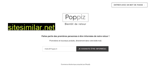 poppiz.fr alternative sites