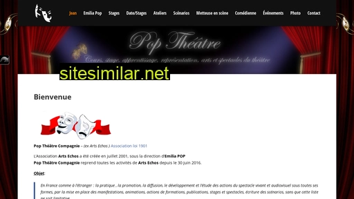 pop-theatre.fr alternative sites